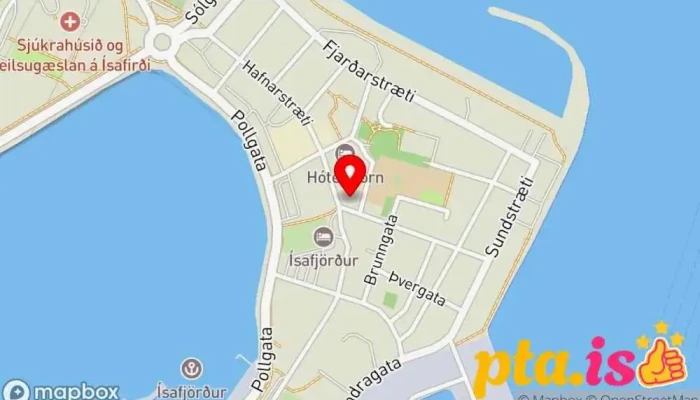 Penninn Eymundsson Isafirdi Kort - Ísafjörður
