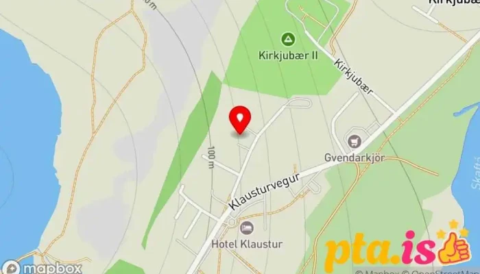 Pharmacy -  Kort - Kirkjubæjarklaustur