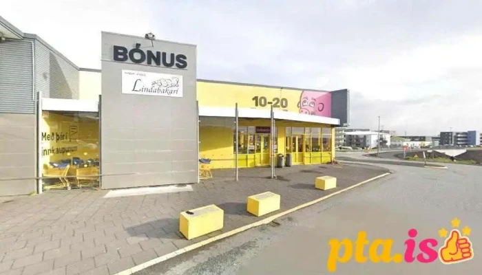 Póstbox Hafnarfirði Tjarnarvöllum við Bónus - Hafnarfjörður