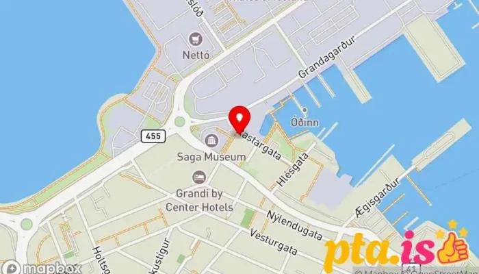 Raekt Kort - Reykjavík