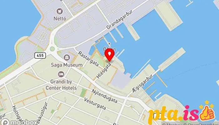 Reykjavik Bike Tours -  Kort - Reykjavík