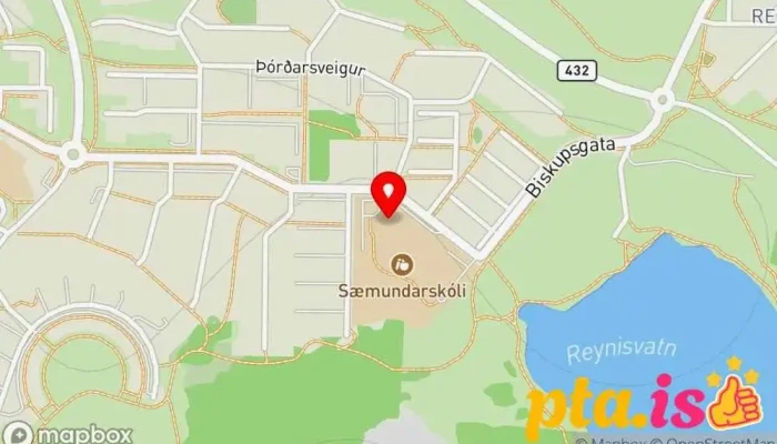Saemundarskoli Kort - Reykjavík