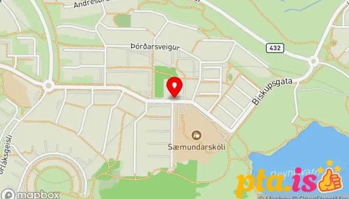 Saemundarskoli Kort - Reykjavík