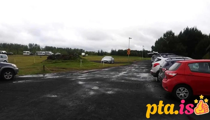 Selfoss Tjaldsvaedi Fra Gestum - Selfoss