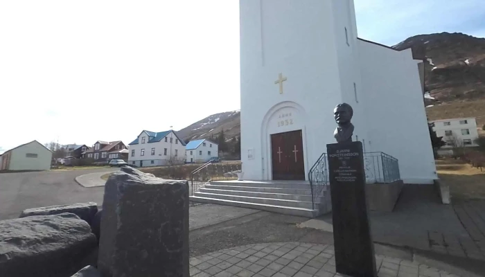 Siglufjardarkirkja Street View 360deg - Siglufjörður