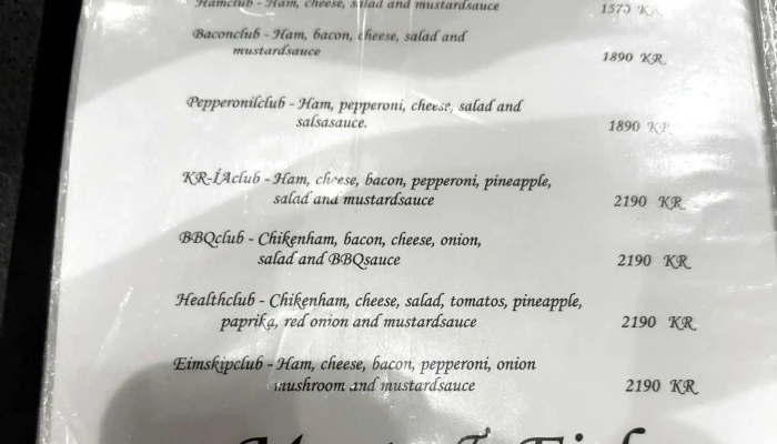 Silfurskalinn Ehf   Veitingasala Athugasemdir - Eskifjorður