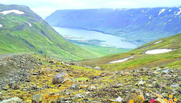 Skíðasvæði í Skarðsdal - Skarðsvegur