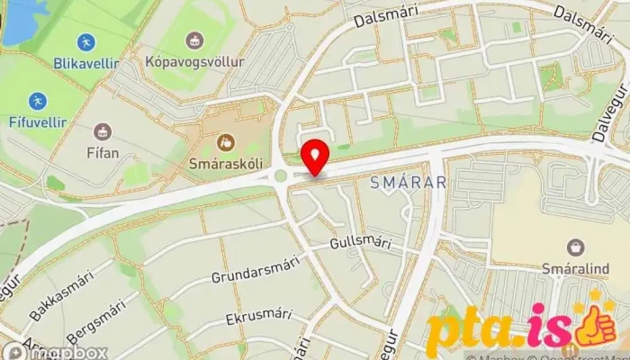 Smarar Kort - Kópavogur