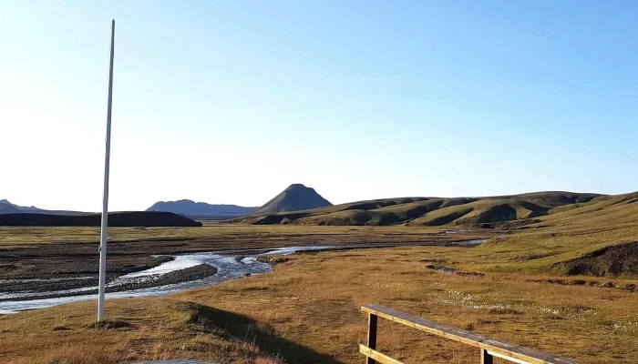 Strutur A Maelifellssandi Myndbond - Iceland