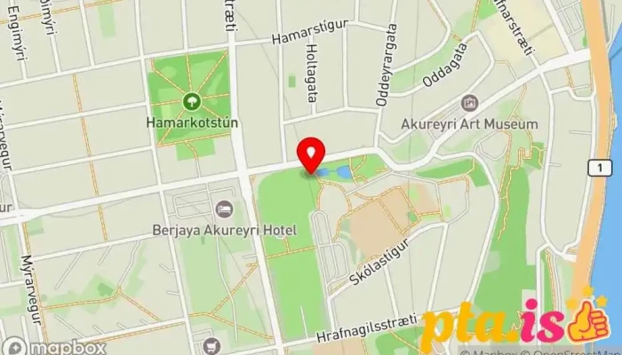 Sundlaug Akureyrar -  Kort - Akureyri