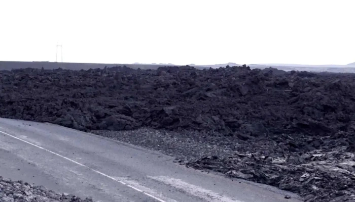 Svartsengi Lavafield 2024 Eruption Myndbond - Grindavík 241
