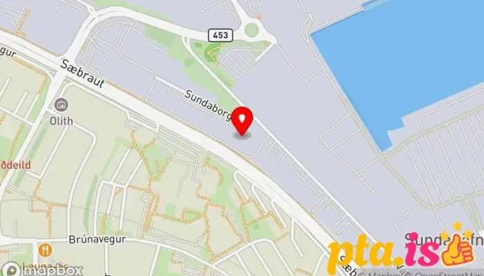 Sysla Nyskopun Og Afthreying Kort - Reykjavík