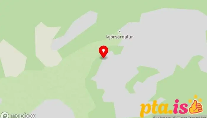 Thjorsardalur Kort - Iceland