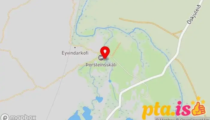Thorsteinsskali Kort - Öskjuleið