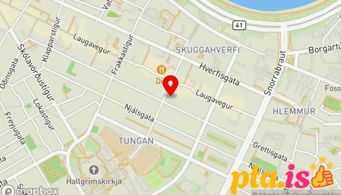 Thvottakompaniid Kort - Reykjavík