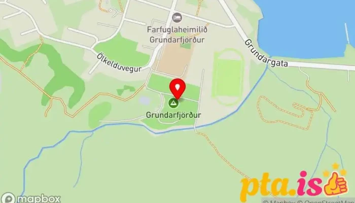Tjaldsvaedi Grundafjardar Kort - Grundarfjörður