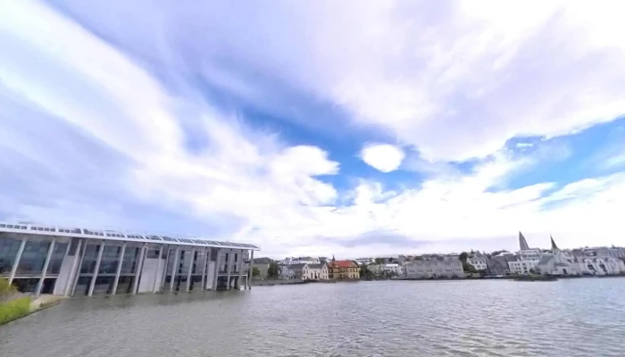 Tjornin Rocks Street View 360deg - Reykjavík