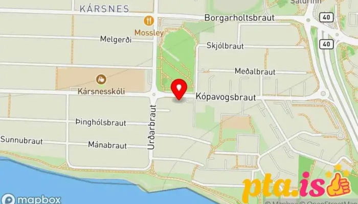 Urdarholl Kort - Kópavogur
