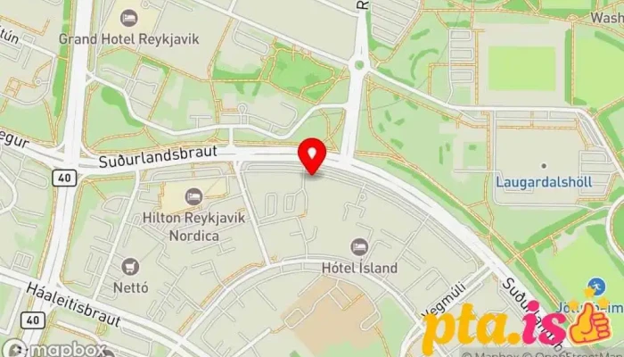 Vettvangur Vefstofa -  Kort - Reykjavík
