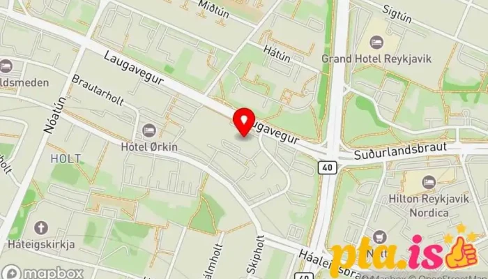 Wp Vefhonnun   Vefsidugerd Kort - Reykjavík
