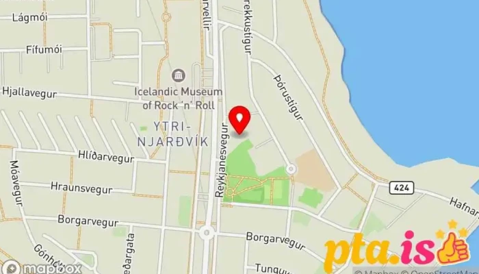 Ytri -  Njardvikurkirkja Kort - Njarðvík